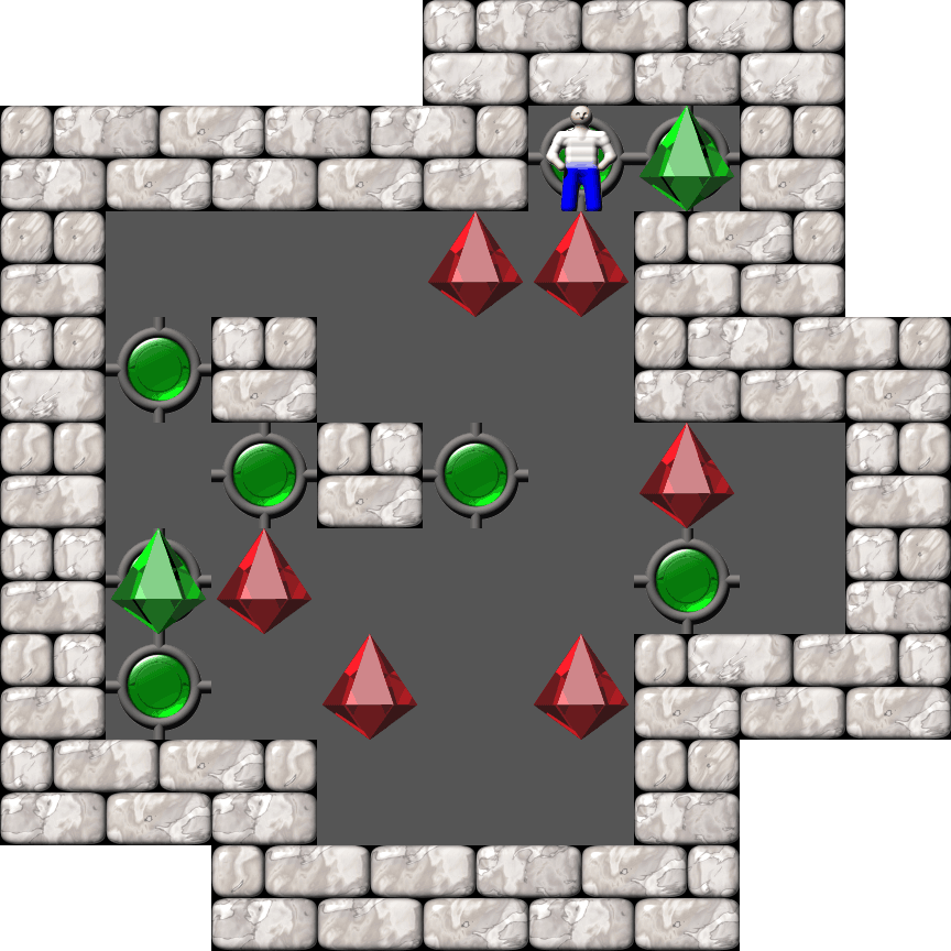 Sokoban Ionic Catalysts level 138